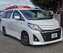 2014 TOYOTA ALPHARD GS PETROL AUTOMATIC, 7 SEATERS FINANCE AVAILABLE MPV PETROL AUTOMATIC