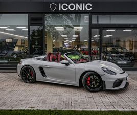 PORSCHE 718 BOXSTER SPYDER