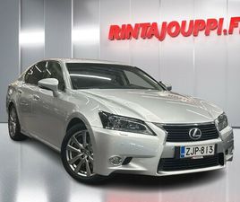 LEXUS GS 450H HYBRID A LUXURY - 6 KK KOROTONTA JA KULUTONTA MAKSUAIKAA! - SUOMI-AUTO, MARK LEVINSON ÄÄNENTOISTOJÄRJESTELMÄ, ILMASTOIDUT PENKIT