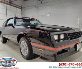 CHEVROLET MONTE CARLO USED 1987 CHEVROLET MONTE CARLO AERO SS