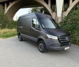 ② MERCEDES SPRINTER 316CDI L2H2/NOIR MAT/FULL OPTIONS/AUTOMAT! — CAMIONNETTES & UTILITAIRES — 2EMEMAIN
