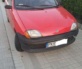 FIAT SEICENTO FIAT SEICENTO 900 KOLOR CZERWONY SPRAWNY KROTOSZYN • OLX.PL