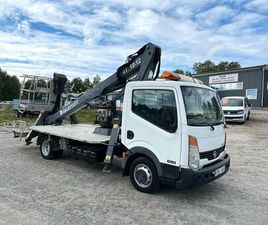 NISSAN CABSTAR BILLIFT 2.5D 130 HK. LIFT 17M/ 199.000 +MOMS