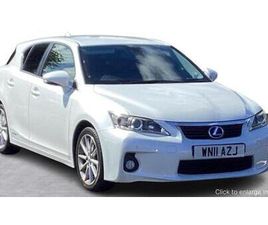 2011 LEXUS CT 1.8 SE-I HATCHBACK 5DR PETROL HYBRID CVT EURO 5 (START/STOP) (136 PS) HATCHBACK PETROL/ELE...