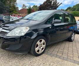 VAUXHALL ZAFIRA 1.6 EXCLUSIV EURO 4 5DR