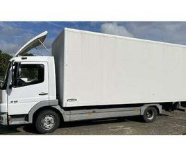 MERCEDES-BENZ ATEGO 818 4X2 OM 904 LA KOFFER MIT HEBEBÜHNE