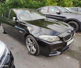 BMW SERIE 5 535 BMW (F10) 535DA 313 M SPORT DESIGN NOIR TOIT OUVRANT CAMERA…