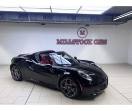 2017 ALFA ROMEO 4C SPIDER