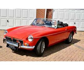 MG B ROADSTER 1973 RED FREE UK DELIVERY FOR SALE A VENDRE