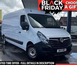 VAUXHALL MOVANO VAUXHALL MOVANO CDTI 3500 BITURBO EDITION PANEL VAN 2.3 MANUAL DIESEL