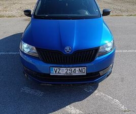 ŠKODA RAPID MONTE CARLO 1.2 TSI, 2017. – PRVI VLASNIK, 2017 GOD.
