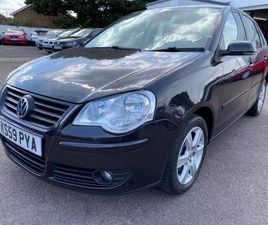 2009 VOLKSWAGEN POLO 1.2 MATCH 60 5DR HATCHBACK PETROL MANUAL