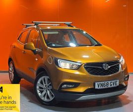 VAUXHALL MOKKA 2019 VAUXHALL MOKKA X 1.4I 16V TURBO DESIGN NAV (START/STOP)(ECOTEC)