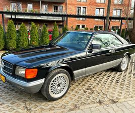 MERCEDES 500 SEC C126 1986 - 114900 PLN - GAJ - GIELDA KLASYKÓW