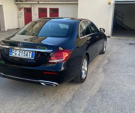 MERCEDES CLASSE E E 200 MERCEDES CLASSE E NERA 220D BUSINESS SPORT