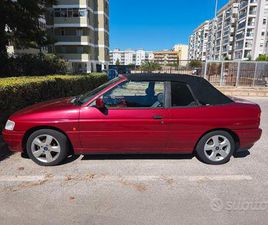 FORD ESCORT XR3 AUTO FORD ESCORT 1800 CABRIO
