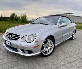 MERCEDES CLK CABRIO CLK 55 AMG MERCEDES BENZ CLK 55 AMG W209 CABRIO 367KM MIŃSK MAZOWIECKI • OLX.PL