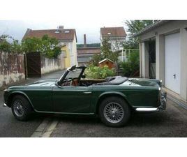 1968 TRIUMPH TR4 VERT MANUEL, 4 VITESSES CONDUITE À GAUCH...
