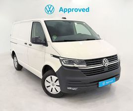 VOLKSWAGEN TRANSPORTER VOLKSWAGEN TRANSPORTER TRANSPORTER 6.1 FURGON BATALLA CORTA 2.0 TDI 81 K