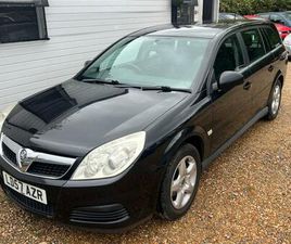 VAUXHALL VECTRA 2007 VAUXHALL VECTRA 1.8 VVT EXCLUSIV 5DR ESTATE PETROL MANUAL