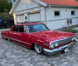 CHEVROLET IMPALA SVENSKSÅLD 1963