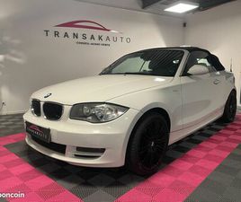 BMW SERIE 1 CABRIOLET 125 BMW SERIE 1 CABRIOLET E88 125I 218 CH EXCELLIS