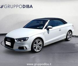 AUDI A3 CABRIO AUDI A3 III 2016 CABRIOLET DIESEL CABRIO 2.0 TDI SPORT 150CV S-TRONIC