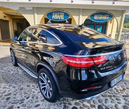 MERCEDES GLE COUPE GLE COUPE 350 D COUPÈ SPORT UNIPROP 4MATIC
