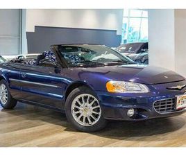 CHRYSLER SEBRING CABRIOLET USED 2002 CHRYSLER SEBRING LIMITED