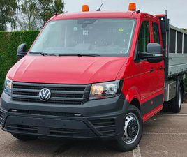 CRAFTER CHASSIS DUBBELE CABINE 163PK 6V 3 ZIJDE KIPPER 3.5 MTM