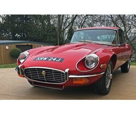 JAGUAR TYPE E 1971 JAGUAR ROUGE AUTOMATIQUE CONDUITE À DROITE IN ROYAUM...