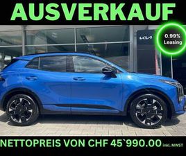 SPORTAGE 1.6T-GDI GT-LINE 4X4 7DCT MY2026 AB 0.99% LEASING