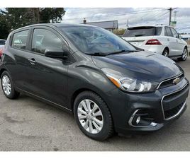 CHEVROLET SPARK USED 2018 CHEVROLET SPARK 1LT / AMAZING ON FUEL / BRAND NEW TIRES / APPLE CARPLAY & ANDROID AUTO / LARGE TOUCH SCREN ENTERTAINMENT / BACK UP CAMERA / BLUETOOTH