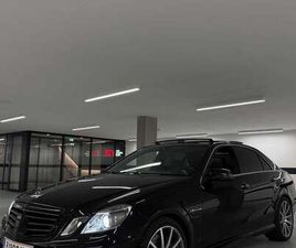 MERCEDES CLASSE E E 63 AMG 5.5 BI-TURBO VOLLAUSSTATTUNG SPEEDSHIFT MCT