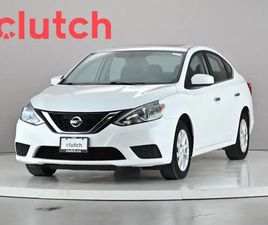 2017 NISSAN SENTRA SV W/ HEATED FRONT SEATS, REARVIEW CAMERA, CR