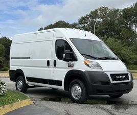 2021 RAM PROMASTER 2500 HIGH ROOF CARGO VAN 136-INCH WHEELBASE