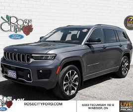 2022 JEEP GRAND CHEROKEE L OVERLAND 4WD