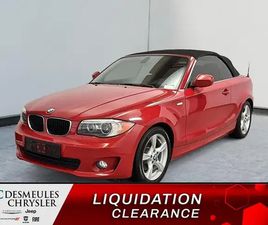BMW SERIE 1 COUPE 128 2012 BMW 1 SERIES BMW 128I SUR RDV SEULEMENT NATASHA 514-607-730