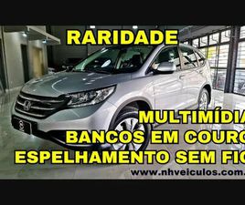 HONDA CRV RARIDADE! BANCOS EM COURO - CR-V LX 2.0 16V 2WD/2.0 FLEXONE AUT. 2013