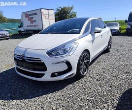 CITROEN DS5 CITROËN DS5 2.0 HDI AT KŮŽE, NAVI PANORAMA NAFTA