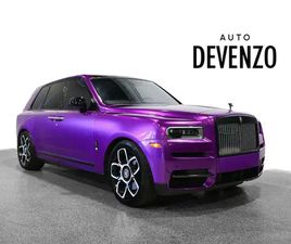 2021 ROLLS-ROYCE CULLINAN BLACK BADGE REAR EXECUTIVE SEATING **W