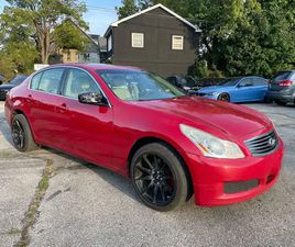 2009 INFINITI G SEDAN G37X