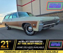 CHEVROLET CAPRICE 1968 CHEVROLET CAPRICE WAGON / 4 SPEED MANUAL / 427CI !!! 7.0L B