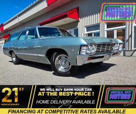 1967 CHEVROLET IMPALA STATION WAGON ! SOUTHERN CAR 100% MATCHIN