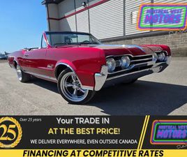 1967 OLDSMOBILE CUTLASS CONVERTIBLE / FULL RESTO 18 AMERICAN RA