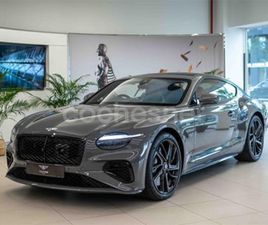 BENTLEY CONTINENTAL GT SPEED BENTLEY CONTINENTAL GT CONTINENTAL GT V8 SPEED COUPE