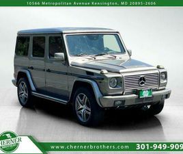 USED 2003 MERCEDES-BENZ G-CLASS 4DR 4WD 5.0L