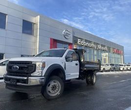 2020 FORD SUPER DUTY F-550 DRW XL 6.7L POWERSTROKE DIESEL DUMP