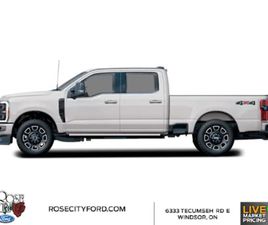 FORD F350 2025 FORD SUPER DUTY F-350 SRW PLATINUM