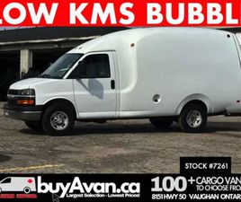 2014 CHEVROLET EXPRESS 3500 BUBBLE VAN